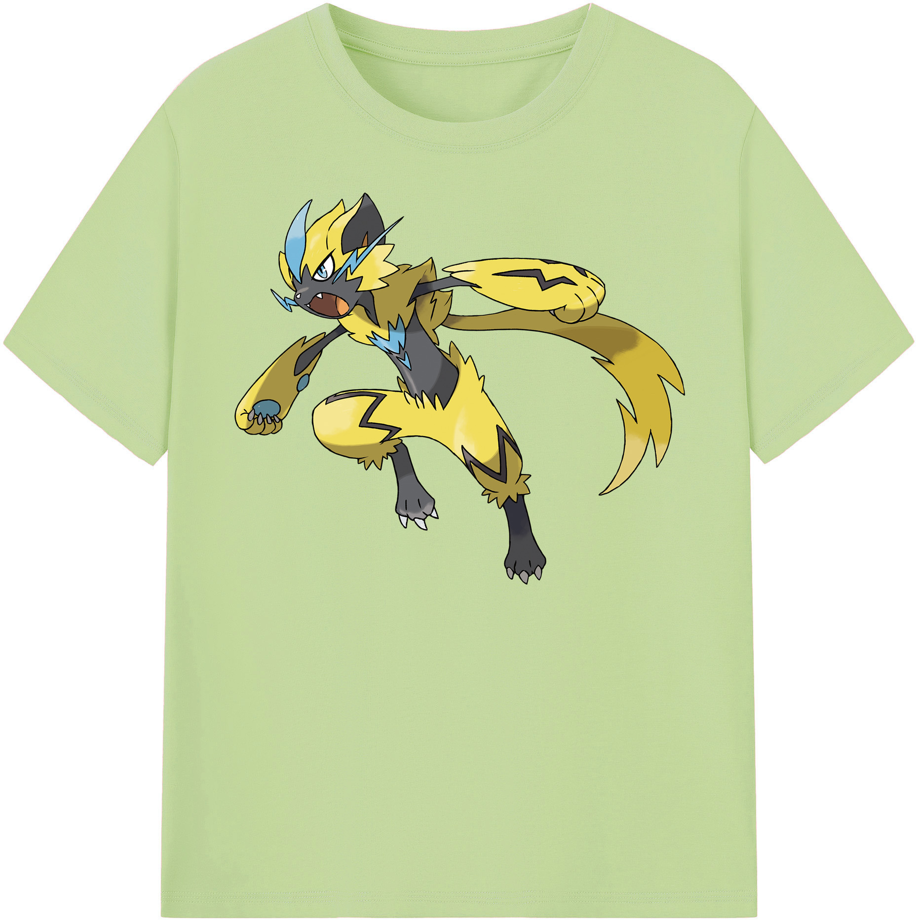 （画像用） ポケットモンスター Pokémon 綿100％半袖Tシャツ（フロントプリント）